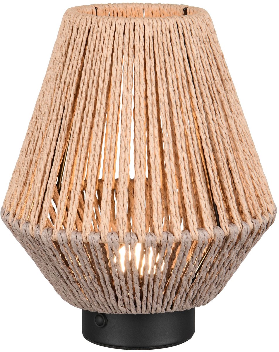 Rl vis ta lumière réalité lire - lampe de table - naturel - incl. 1x SMD 1,5 W - Touch 4 étapes - Connexion USB - rechargeable - sans fil