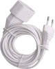 Câble d'extension Q-link - euro - h03vvh2-f - 2 x 0,75 mmâ² - blanc - 5 m