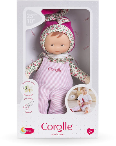 Corolle mon doudou poupée bébé miss chic rose grenadine - 25cm