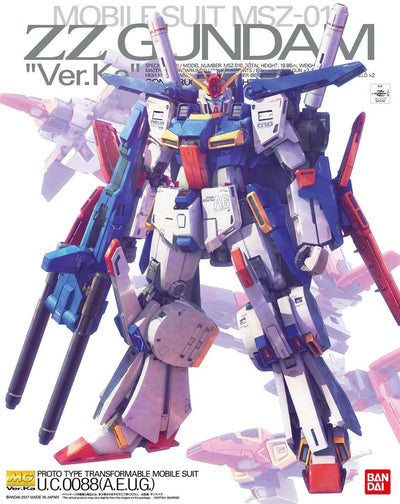 Bandai Namco Gundam - mg 1 100 zz gundam ver. ka (campagne) - maquette