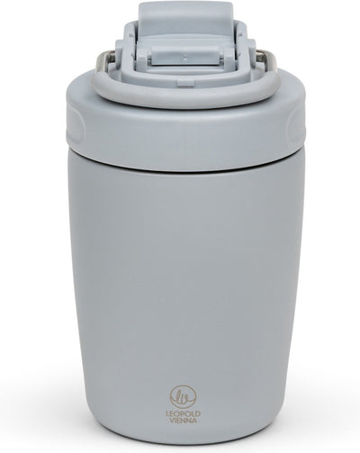 Leopold Vienne - tasse à café thermos en acier inoxydable à emporter tasse moshi - gris - 350ml