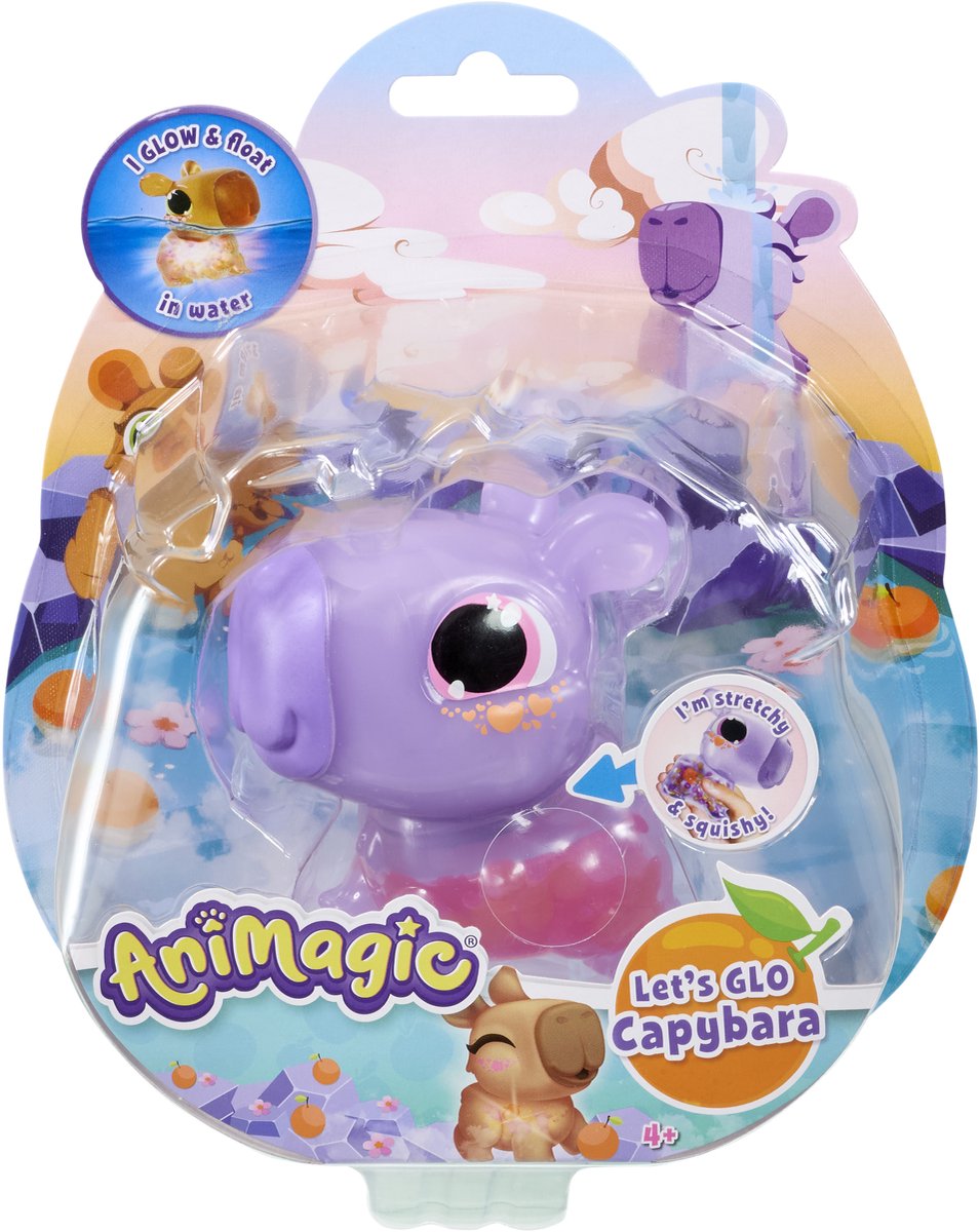 Goliath animagic let's glo capybara - violet