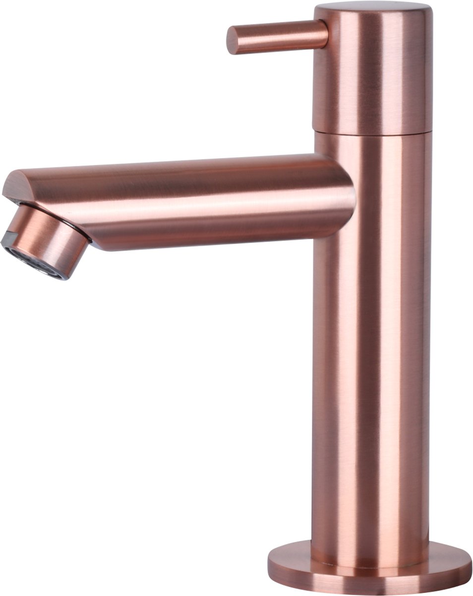 Robinet d'eau froide Differnz - droit - cuivre rouge