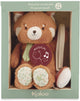 Kaloo petit songe - peluche musique pande rouge