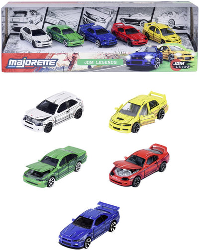Majorette jdm légendes anime, 5 parties.