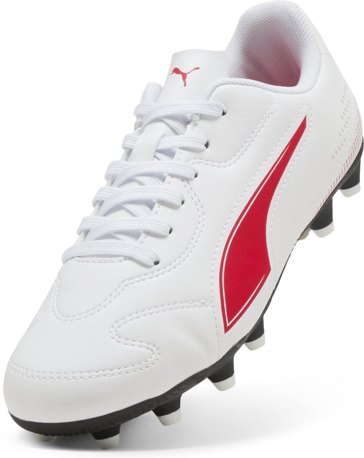Puma vitoria ii fg ag jr chaussures de sport unisexe - blanc-rouge