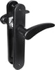 Impresso Philly tabouret avec bouclier ovale vis aveugle aluminium noir