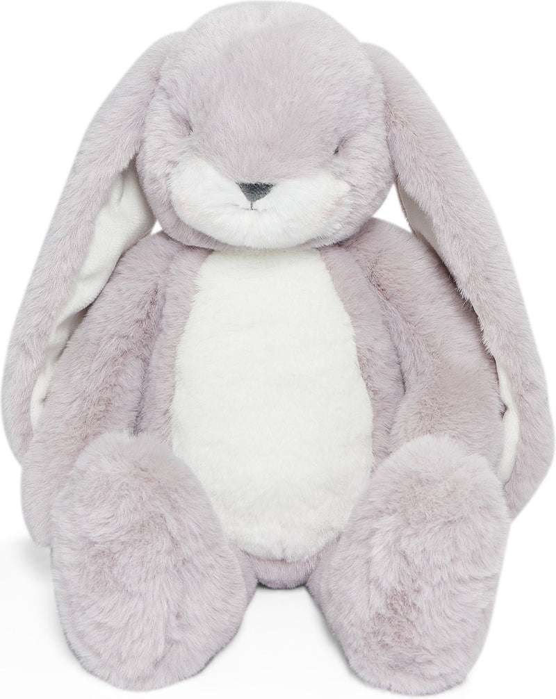 Bunnies by the bay disquette grignoter lapin - peluche - peluche pour enfants - détails brodés - 34 cm - lilas