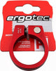 Ergotec Saddle Clamp Sci-105 34,9 mm avec la vis rouge