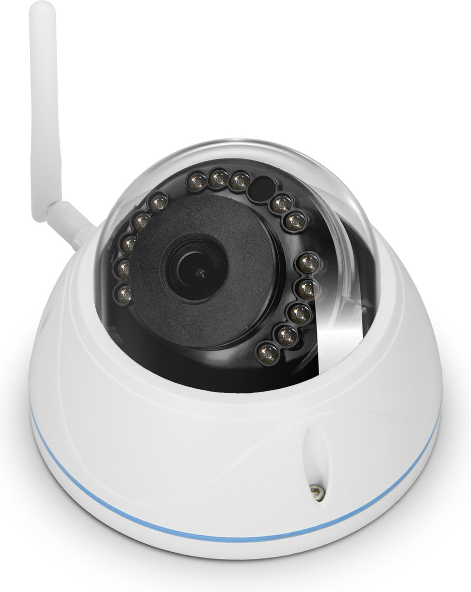 Alecto dvc136ip - caméra dôme wifi extérieure - caméra dôme - blanc