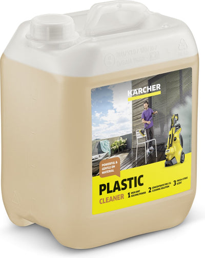 Kärcher Nettoyant plastique rm 613, 5 litres de produit de nettoyage - Nettoyeur haute pression - Nettoyant 3 en 1