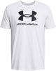 Under Armour UA Sportstyle Logo Update SS-WHT Chemise de sport pour hommes - Blanc - Noir