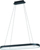 Lampe à suspension Eglo codriales / LED - ø 40,5 cm - noir