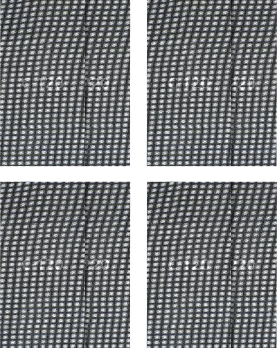 Wolfcraft - Jeu de 16 mailles abrasives pour plaques de plâtre - 115 x 280 mm - grain 120 + 220 - 8644000