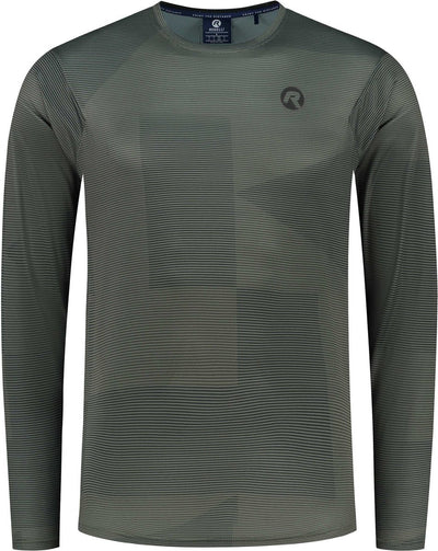Rogelli advntr core maillot vtt homme - manches longues - vert noir
