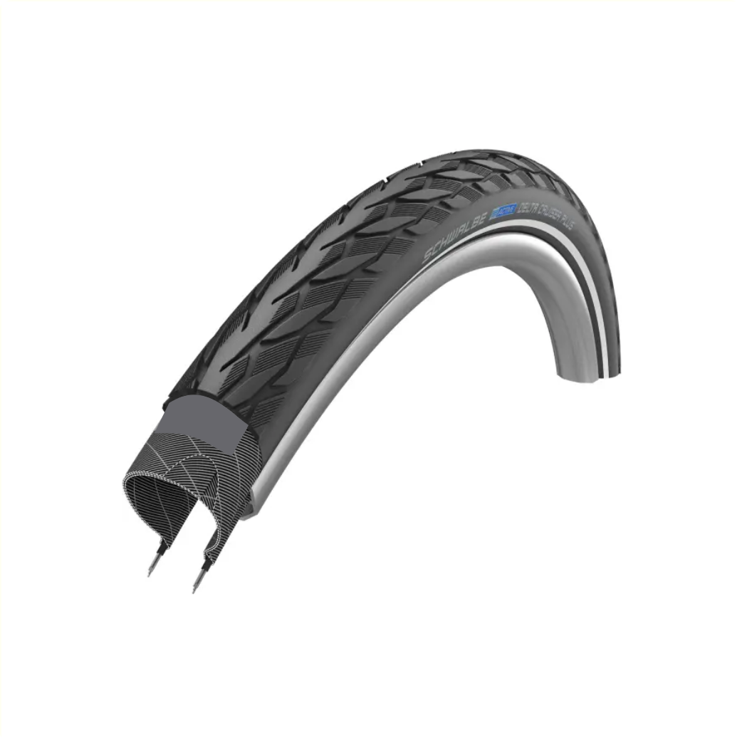 Schwalbe EA0202A Tire 28x1 5 8 Delta Cruiser
