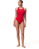 Maillot de bain de sport femme Speedo eco+ médaillé rouge