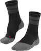 Falke tk stabilisant anti-ampoules laine épaisse matériau fonctionnel chaussettes de marche hommes noir - taille 44-45