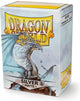 Dragonshield dragon shield - protèges-cartes taille standard argent mat 100x