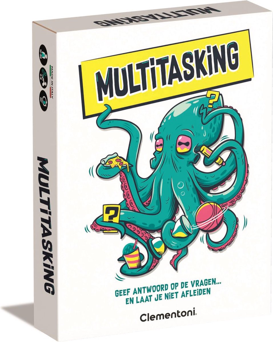 Clementoni - multitâche - jeu de société - jeu de cartes - jeu familial - petit cadeau - à partir de 12 ans