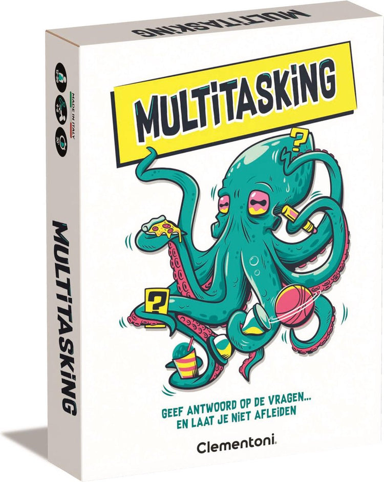 Clementoni - multitâche - jeu de société - jeu de cartes - jeu familial - petit cadeau - à partir de 12 ans