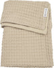 Couverture de berceau en coton gaufré Meyco - sable - 75x100cm - 1,0 tog