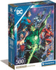 Clementoni - puzzle - 500 pièces - dc comics - boîte compacte - collection haute qualité