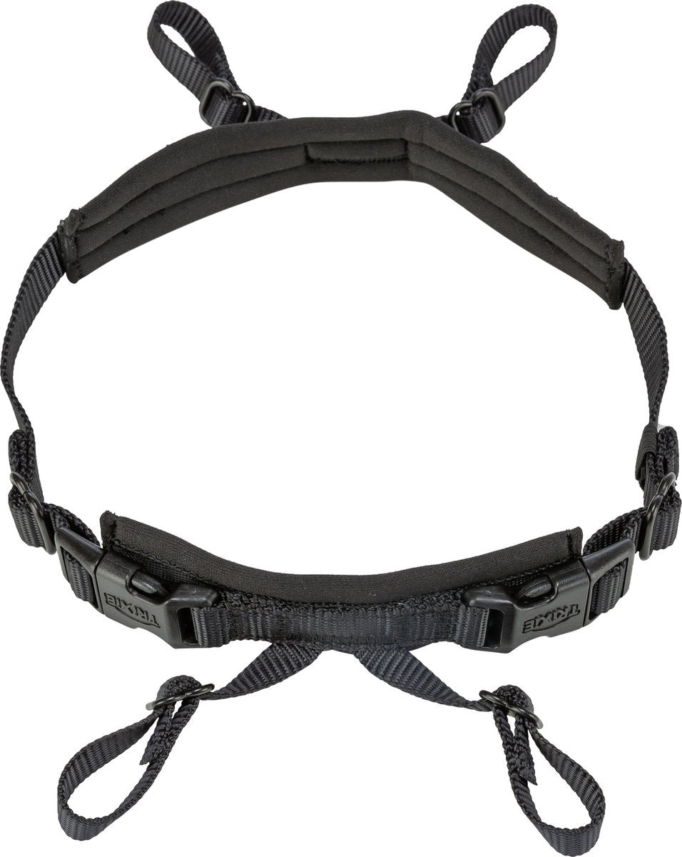 Trixie Paniekadapter séjour pour harnais noir