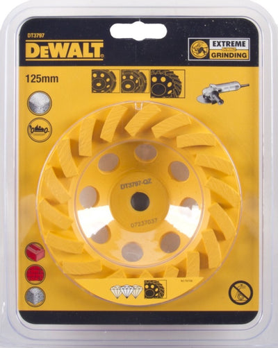 Accessoires Dewalt tête de meulage diamant turbo 125mm - dt3797-qz