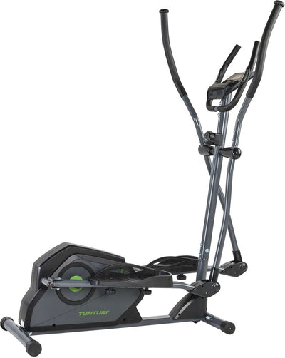 Vélo elliptique Tunturi cardio fit c30 - entraîneur de fitness avec 8 niveaux de résistance - équipé d'un moniteur de fréquence cardiaque et d'un support de tablette