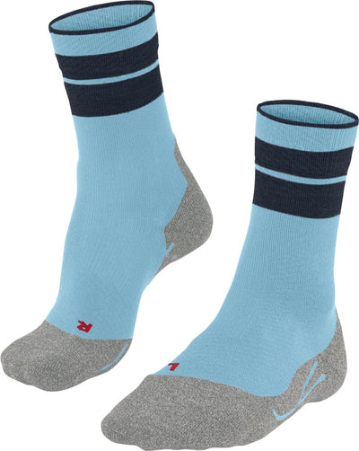 Falke tk stabilisant anti-ampoules laine épaisse matériau fonctionnel chaussettes de marche femme bleu - taille 39-40