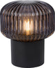 Lucide jany - lampe de table - ø 16 cm - 1xe14 - noir