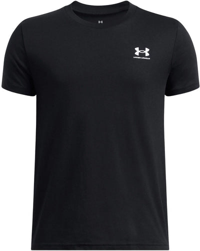 Chemise de sport unisexe Under Armour UA B Sportstyle LC SS - Noir - Blanc