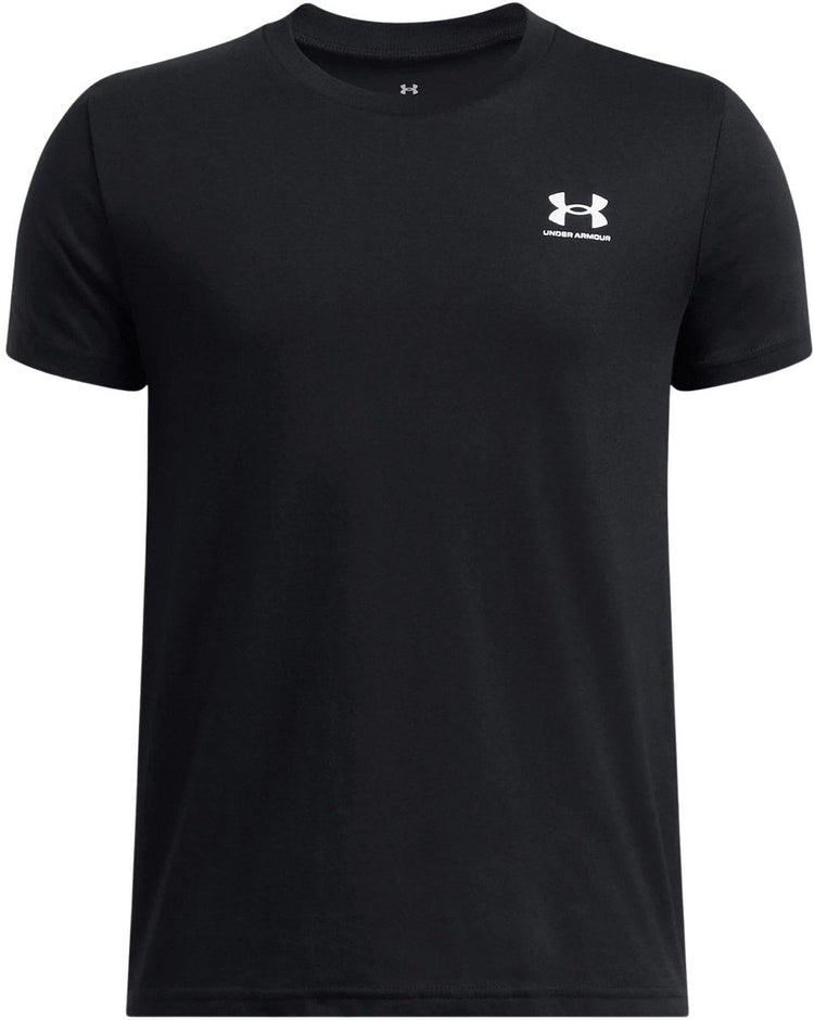 Chemise de sport unisexe Under Armour UA B Sportstyle LC SS - Noir - Blanc