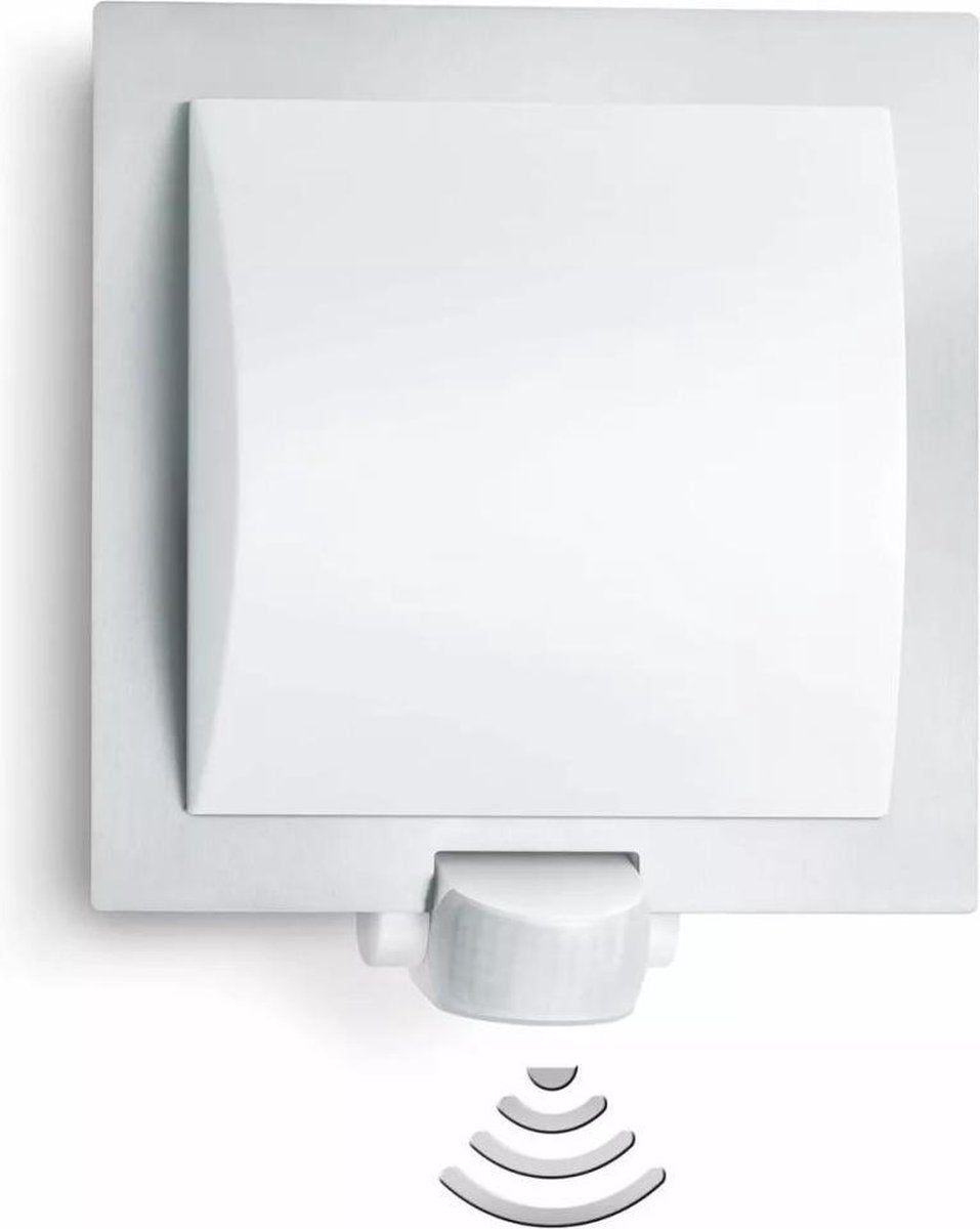 Lampe d'extérieur à capteur Steinel l 20 s en acier inoxydable