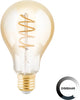 Lampe LED Eglo - e27 - ø 7,5 cm - a75 - ambre - 2000k - dimmable