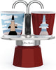 Bialetti mini express magrite - set de 2 tasses