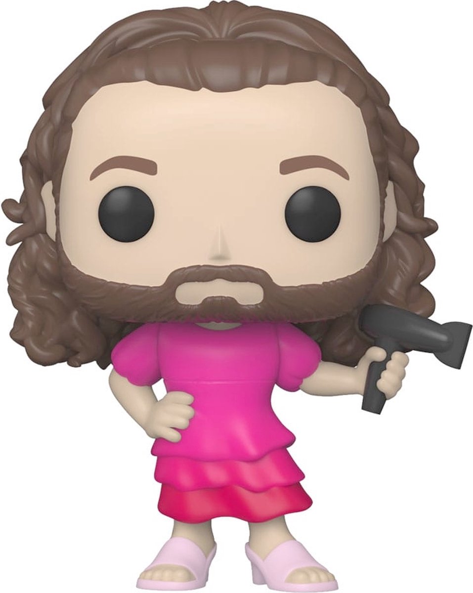 Funko queer eye-pop! tv jonathan van ness figurine collector 9 cm - multicolore