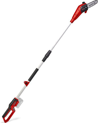 Tronçonneuse télescopique à batterie Einhell GC-LC 18 20 li t solo - power x-change - 18 v li-ion - longueur de la lame : 25 cm - vitesse de coupe : 5,5 m sec - excl. batterie et chargeur