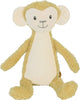 Happy horse singe mano peluche 36cm - jaune - peluche bébé