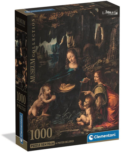 Clementoni - puzzle - 1000 pièces - musée des roches vierges - puzzle pour adultes