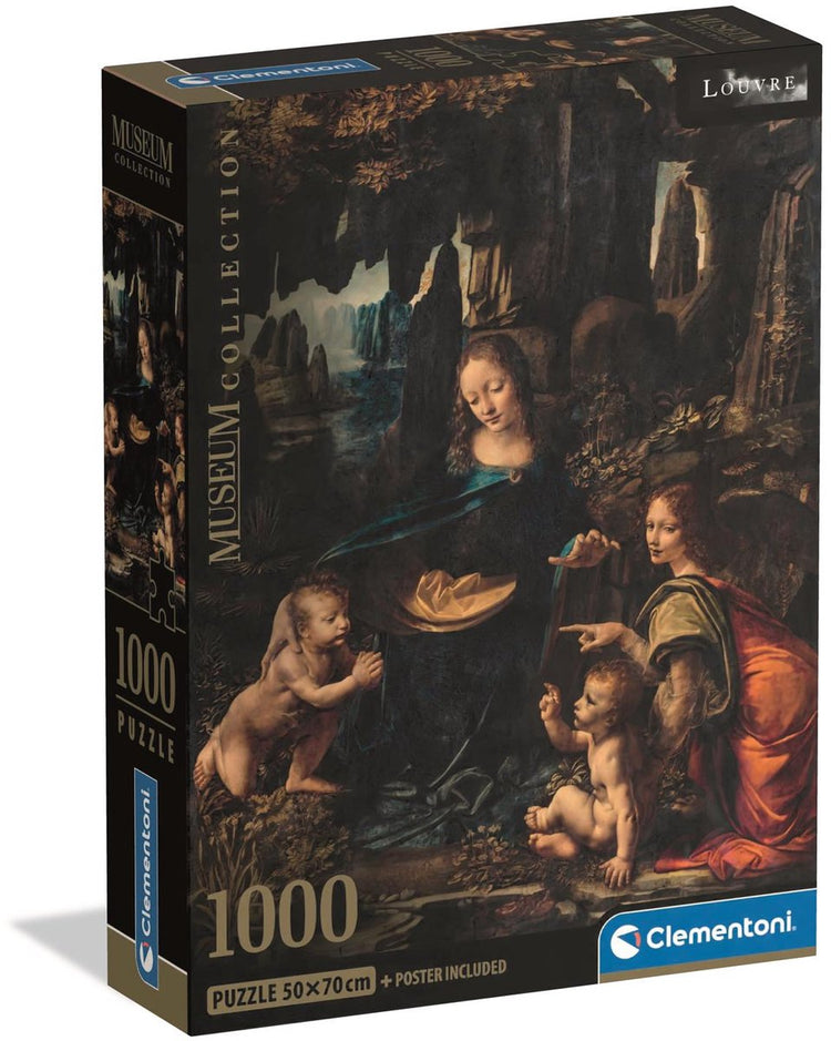 Clementoni - puzzle - 1000 pièces - musée des roches vierges - puzzle pour adultes