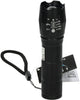 Lampe de poche noire, 13cm