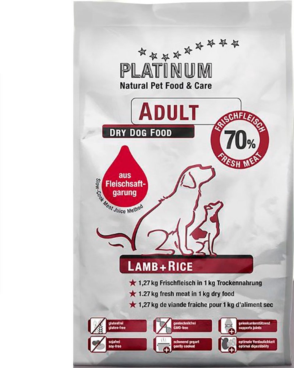 Platine adulte 3x5kg | agneau
