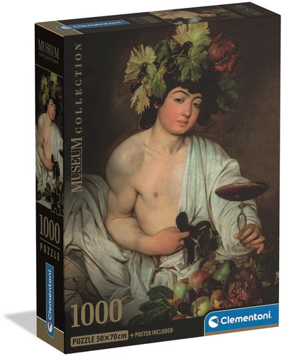 Clementoni - puzzle - 1000 pièces - Caravage Bacchus - puzzle pour adultes