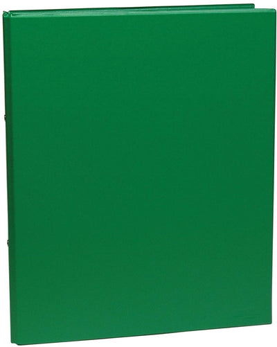 Classeur à anneaux Aurora pour format A4, 2 anneaux de 25 mm en PVC vert
