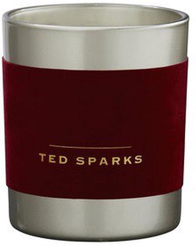 Ted Sparks - bougie parfumée demi - 60 heures de combustion - 1 mèche - emballage luxe - musc de bois