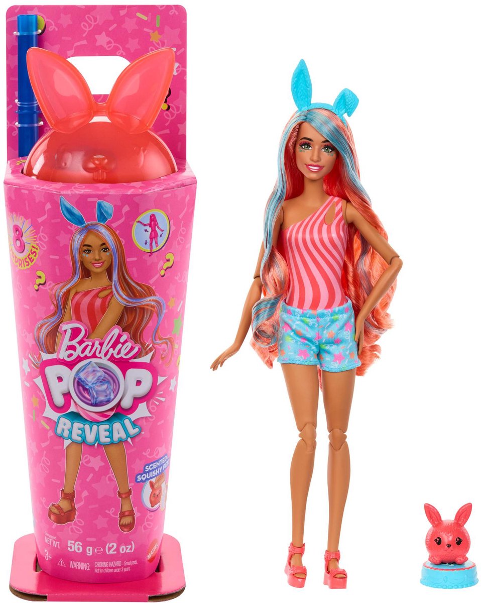 Barbie Pop Reveal Shakers Pink Pop