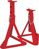 Ensemble de support d'essieu de 2 pièces Carpoint 2000 kg de rouge