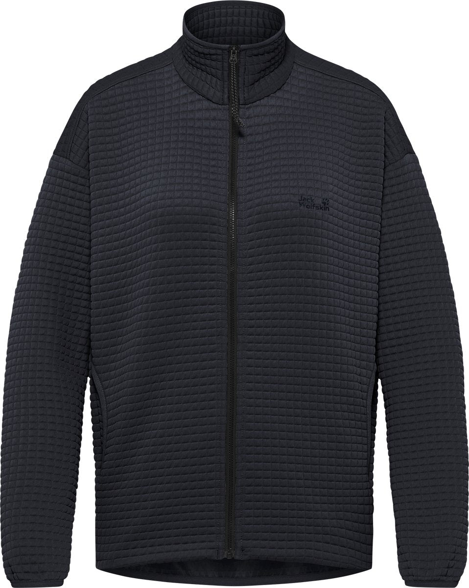 Jack wolfskin mogari fz w veste d'extérieur pour femme-marine foncé marine foncé